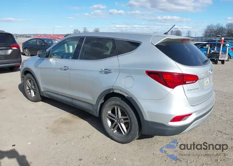 2018 Hyundai Santa Fe Sport 2.4L из США, поврежденный, VIN 5XYZTDLB7JG562475